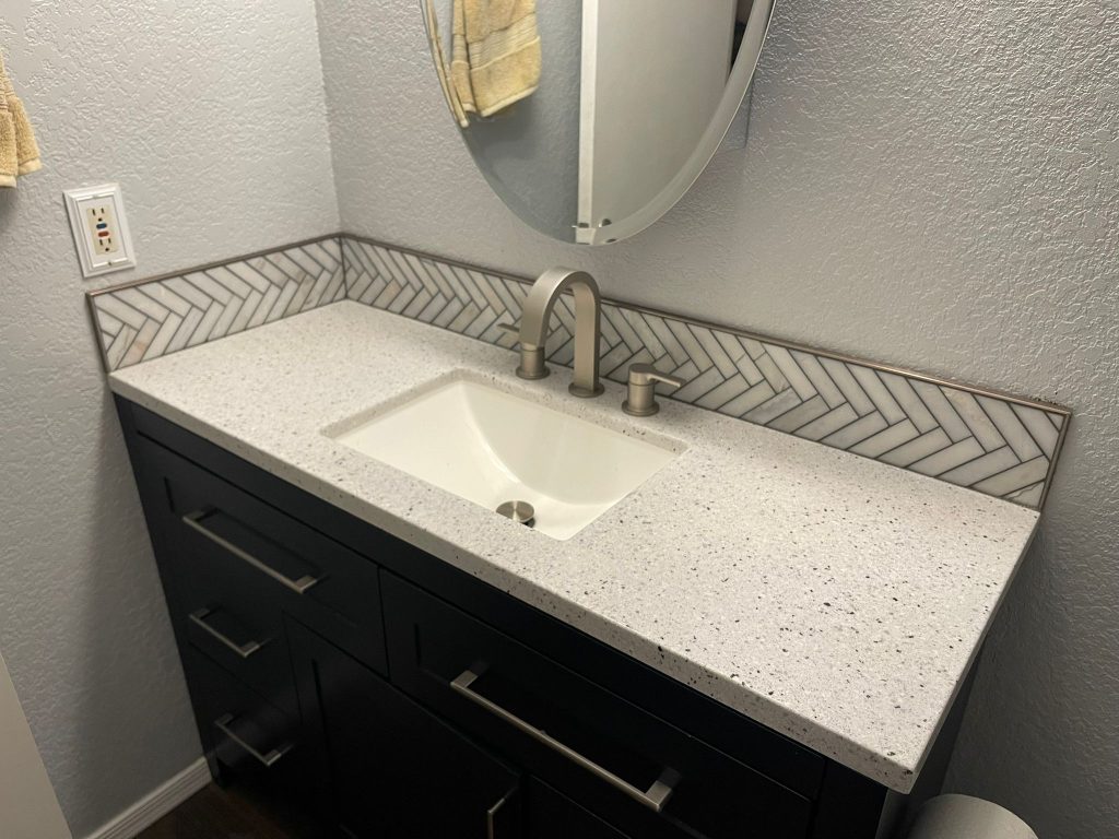 Remodeled bathroom in Yuma, AZ